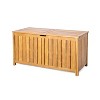 Christopher Knight Home Asai Outdoor Patio 100 Gallon Acacia Wood Deck Storage Box Teak - image 4 of 4