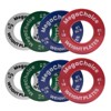 Fractional Plates, Steel Fractional Plates Set ¨C 8-Piece 0.25/0.5/0.75/1 LB Micro Loading Plates for Strength Gains, Fits 2-Inch Barbell Sleeves - 2 of 4