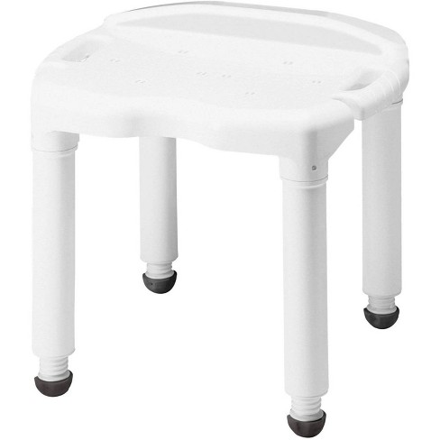 Shower top stool target