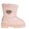 bebe Toddler Girl's Shimmer Winter Boot with Metallic Heart Detail ¬ñ Stylish, Warm, and Durable Winter Footwear for Toddlers - 2 of 4