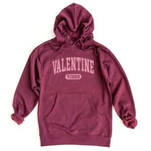Simply Sage Market Valentine Vibes Distressed Hoodie - 1 of 4
