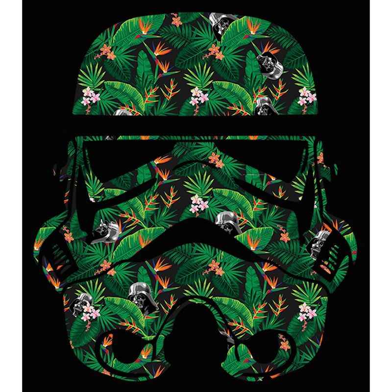 Men's Star Wars Stormtrooper Tropical Helmet Tank Top, 2 of 6