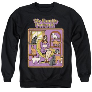 Men's Steven Rhodes My Family Portrait Crewneck Sweatshirt - 1 of 4