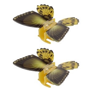 Unique Bargains Women's Butterfly Hair Clips 2 Pcs - 1 of 3