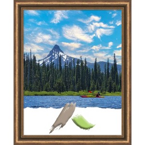 Amanti Art Manhattan Bronze Narrow Wood Picture Frame - 1 of 4