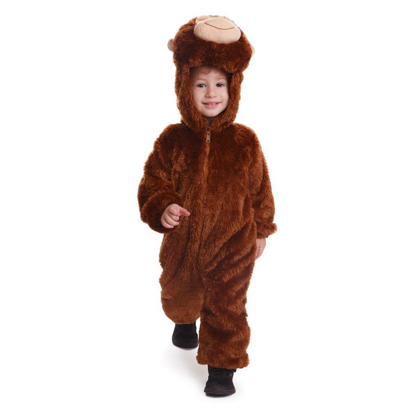 Dress Up America Monkey Costume for Toddlers, 1 of 5