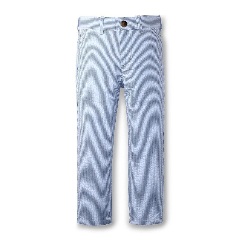 Hope & Henry Boys' Organic Cotton Seersucker Suit Pant, Kids, 1 of 12
