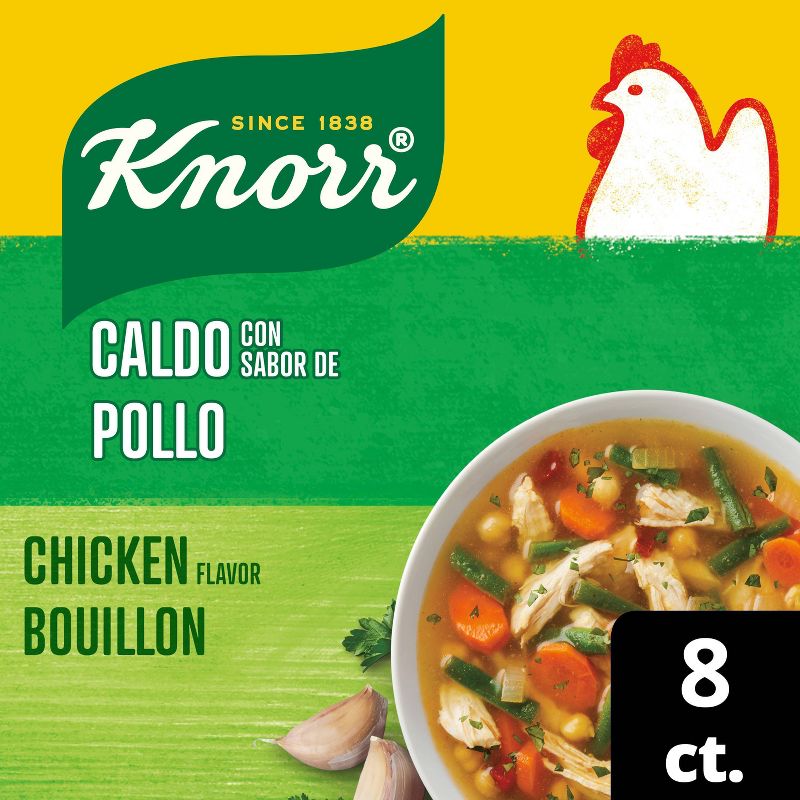 Knorr Chicken Bouillon Cubes - 3.1oz/8ct, 1 of 6