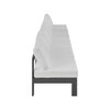Meridian Furniture,Nizuc Water Resistant Fabric Outdoor Patio Modular Sofa - 3 of 4