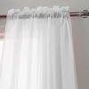 RT Designers Collection Celine Sheer Rod Pocket Curtain Panel Pair, 55" x 90", Beige - 2 of 3