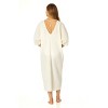 Women's Double V Neck Kaftan Cover Up - image 4 of 4