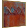 Amanti Art Row of Sparrows I by Norman Wyatt Jr. Framed Canvas Wall Art - 2 of 4