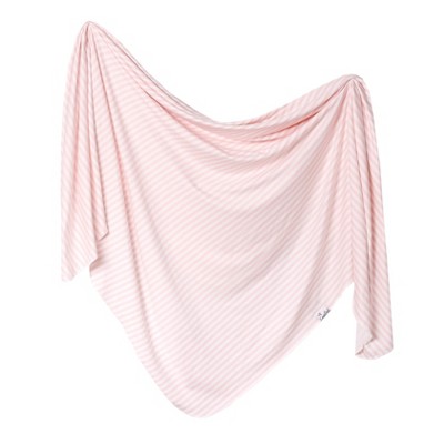 Image of Copper Pearl Bloom Knit Swaddle Blanket - Winnie