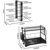 MaseiKar 8 Tier Pot and Pan Organizer Rack for Cabinet With 3 DIY Methods, Adjustable Organizer for Pots, Pans and Lids with Utensil Holders - 4 of 4