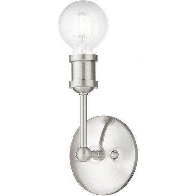 Lansdale Brushed Nickel 8.5" Contemporary Vanity Light