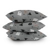 16"x16" Hello Twiggs 'Happy Halloween' Ghosts Square Throw Pillow Gray - Deny Designs - 4 of 4