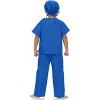 Kidsway Unisex Surgeon Doctor Scrubs Dress up Costume Set Boys Girls - 2 of 4