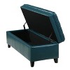 NicBex 50 Inch Storage Ottoman Bench with Legs,Ottoman with storage for Living Room,Bedroom,Entryway - 4 of 4
