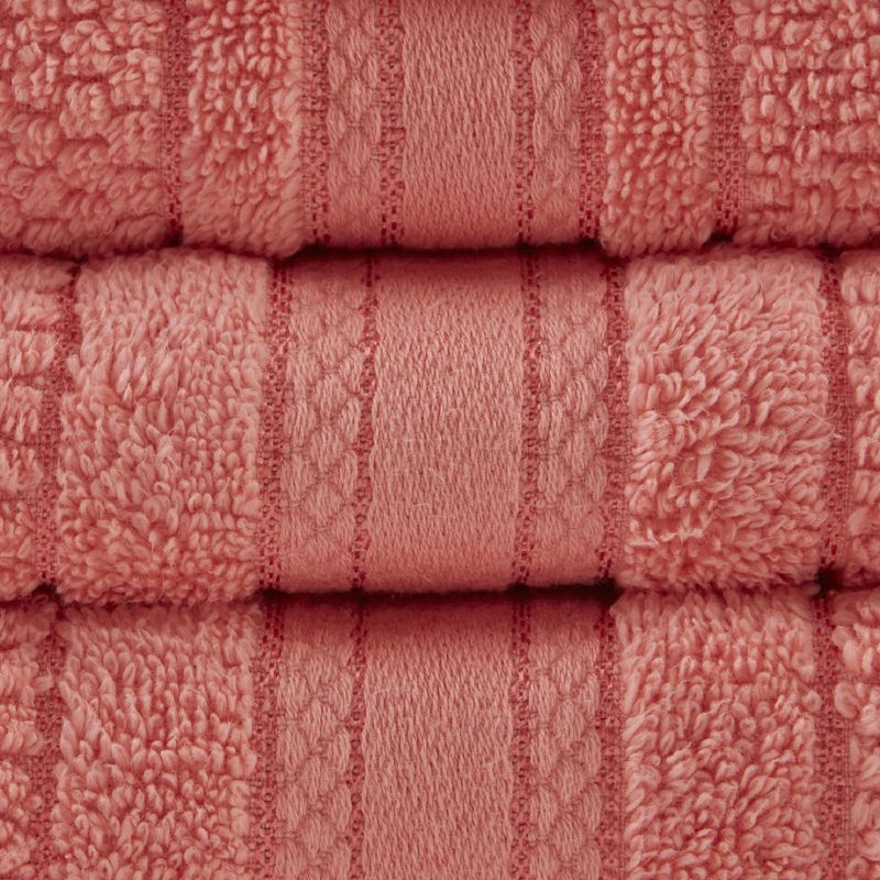 6pc Roman Super Soft Cotton Bath Towel Set, 4 of 8