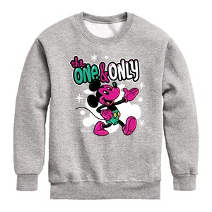 Boys' - Disney - The One And Only Graphic Long Sleeve Fleece Sweatshirt - 1 of 4