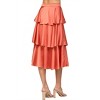 Women's Tiered Satin Skirt - Fate - 2 of 3