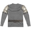 Men's Knight (Front Back Print) Long Sleeve Costume T-Shirt - 3 of 4