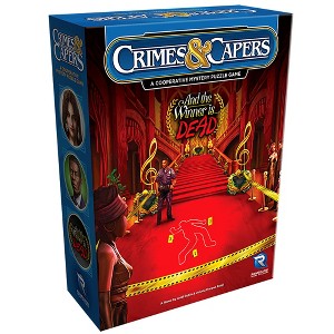 DUPLICATE  Crimes & Capers And the Winner is... DEAD! Mystery Boardgame, Ages 14+ - 1 of 4