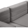 Meridian Furniture,Quincy Velvet Modular Armless Chair - 3 of 4