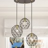 Livex Lighting Geometrix 3 - Light Pendant in  Bronze - 2 of 4