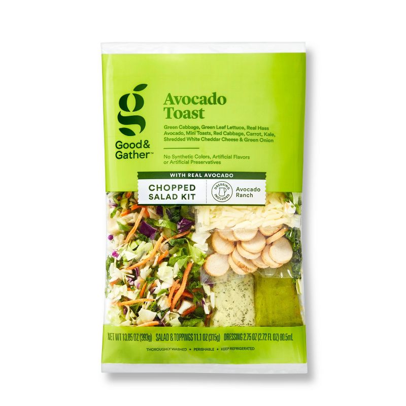 Avocado Toast Chopped Salad Kit - 13.85oz - Good & Gather&#8482;, 1 of 9