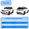 Acekool 12V Kids Land Rover Electric Ride-On Car with Parent Remote, MP3, Rocking & Pull Bar - 2 of 4