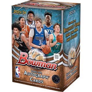 【新品】WBC2006ベースボールカードセット Topps 2025-26 Bowman Basketball Value Blaster Box : Target