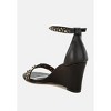 Nidara Studs Embellished Genuine Leather  Sandals Women - 3 of 4