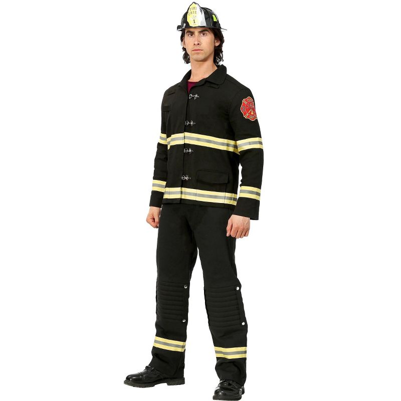 HalloweenCostumes.com Men's Firefighter Uniform Costume, 1 of 4