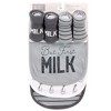 Hudson Baby Infant Cotton Bib and Sock Set 5pk, But First Milk, One Size - 2 of 2