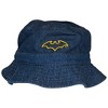 Adult DC Comics Batman Symbol Denim Bucket Hat - 2 of 4
