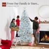 Best Choice Products Pre-Lit Ice Blue Christmas Tree, Artificial Full Holiday Decoration w/ Incandescent Lights - 4 of 4