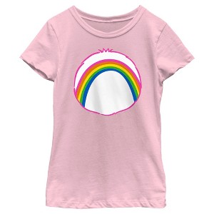 Girl's Care Bears Cheer Bear Costume T-Shirt - 1 of 4