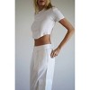 Women's Klara Rib Tee - LNA - 3 of 4