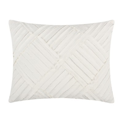 Pickford Blush Textured White Pillow -levtex Home : Target