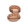 CUSHIONAIRE Women's Onyx braided Heel Sandal +Memory Foam, Wide Widths Available - 2 of 4