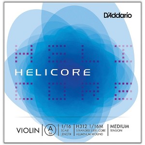 D'Addario Helicore Violin  Single A String - 1 of 2