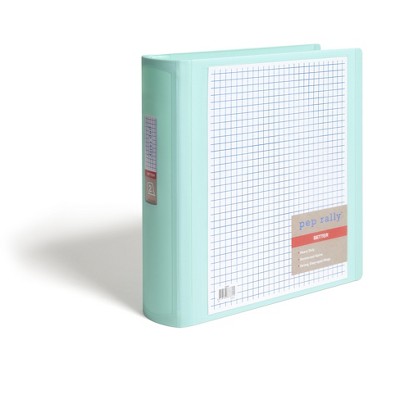 Pep Rally Standard 2" 3-Ring Better Binders Mint (58597)