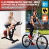 Exercise Bike, Cardio Stationary Bikes for Home, 276LBS Weight Capacity Indoor Cycling Bike with LCD Monitor, Smart App, Seat Cushion, Rear Flywheel - 4 of 4