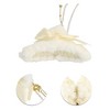 Unique Bargains Women's Fashion Elegant Faux Pearl Tassels Hair Clips 1 Pc - 3 of 3