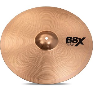 SABIAN B8X Thin Crash Cymbal - 1 of 4
