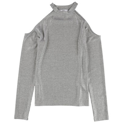 bar III Womens Shine Pullover Sweater