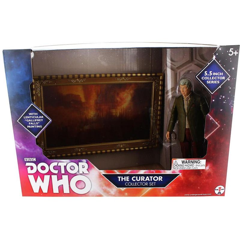 Seven20 Doctor Who 5" Action Figure Set The Curator, 2 of 4
