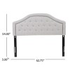 Christopher Knight Home Killian Contemporary Tufted Full/Queen Headboard - 3 of 4