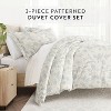 Soft Farmhouse Florals Premium 3PC Duvet Cover & Shams Set, Ultra Soft, Easy Care - Becky Cameron - 2 of 4
